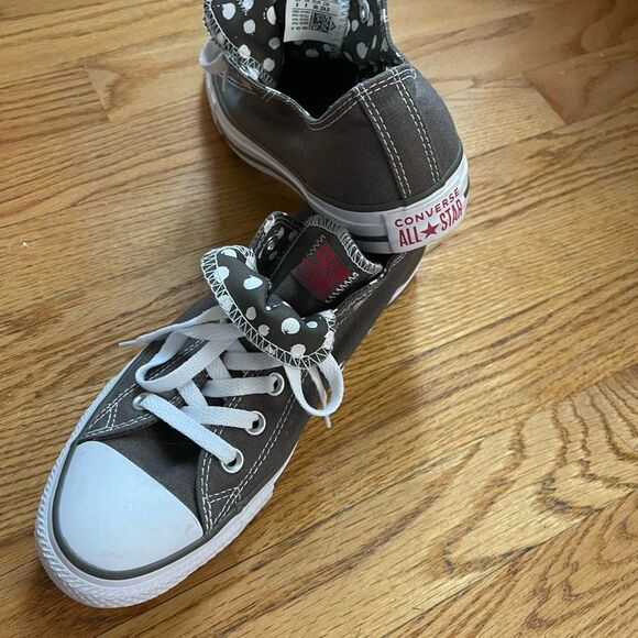 Women Coverse Chuck Taylor All Star Grey White - Picture 7 of 7